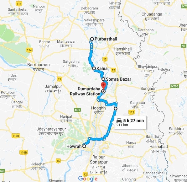 katwa route details