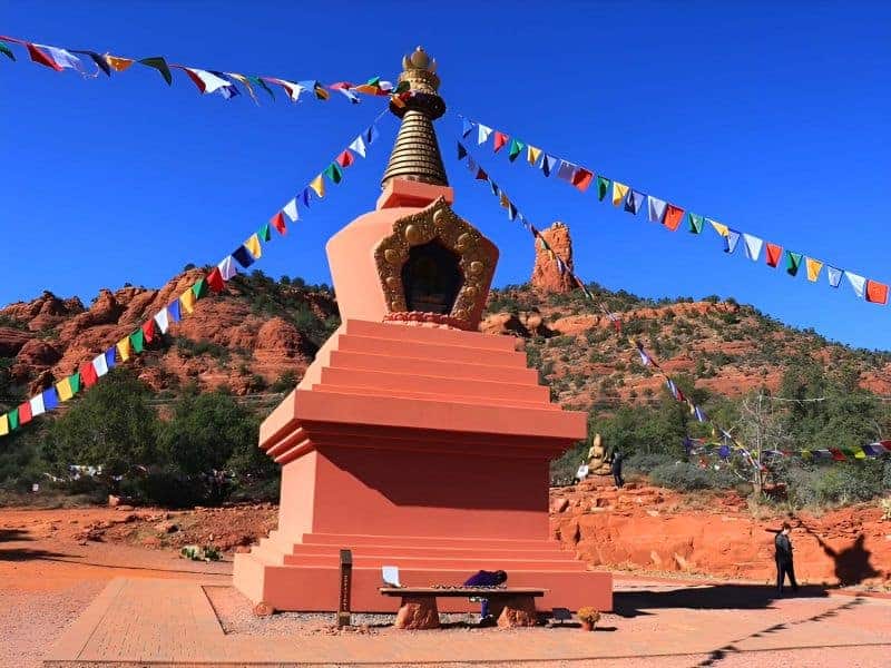 Amitabh Stupa and Peace Park in Sedona