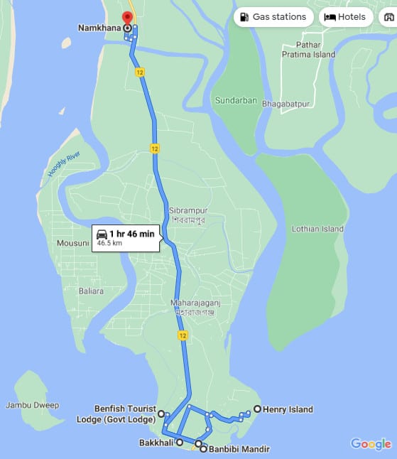Bakkhali Tour from Kolkata | 12 Tourist spots guide