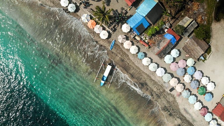Kuta Bali rainy season 