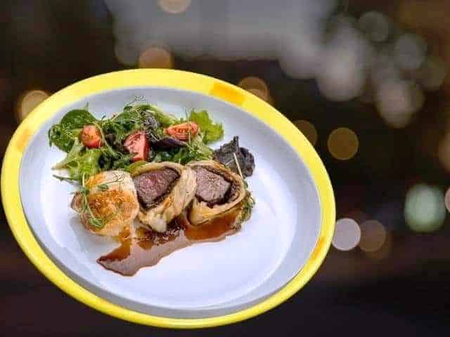 Beef Wellington Born & Raised Restaurant