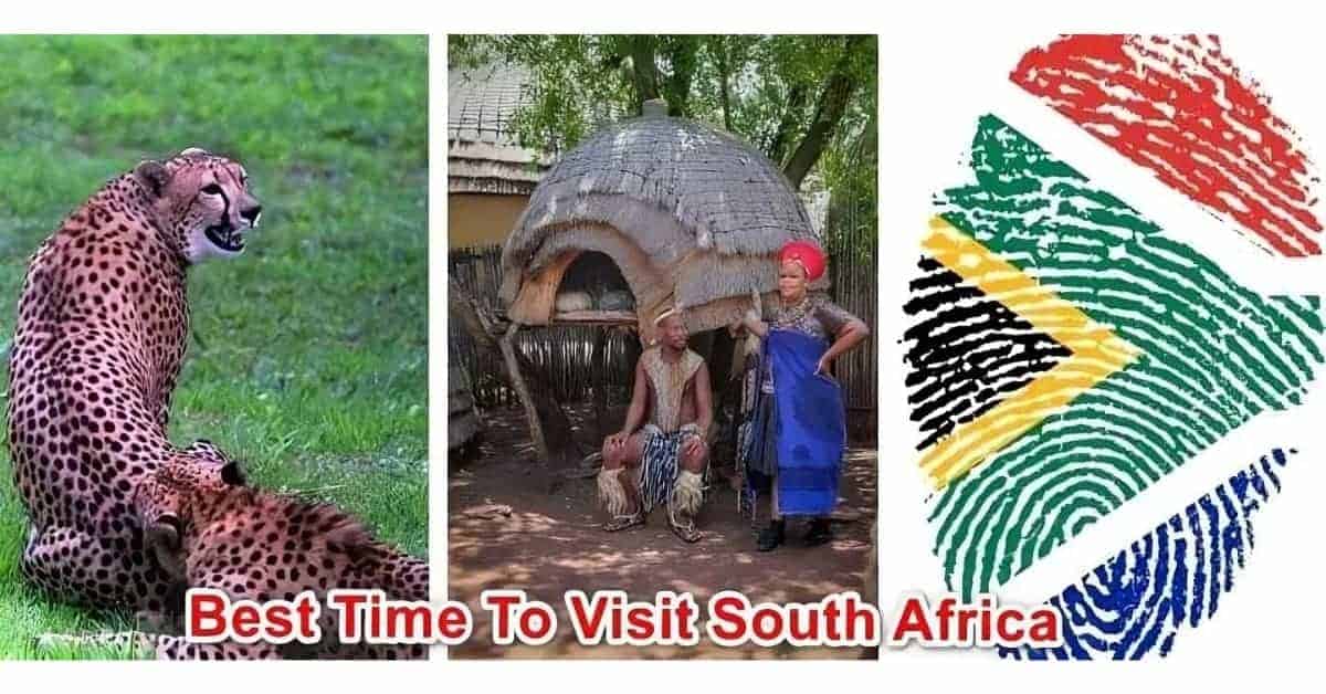 Best time to visit South Africa