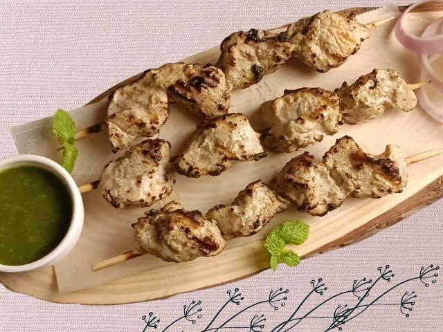 Chicken Malai Kebab Pakwaan Indian Take Out