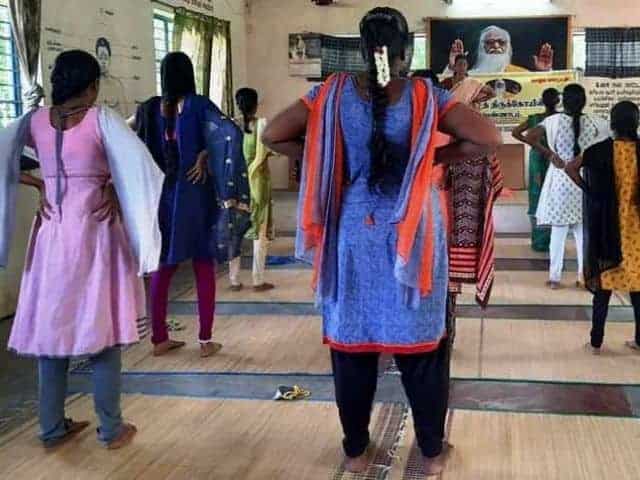 Doing Kayakalpa Yoga