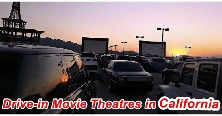 Drive In Movie Theaters In California