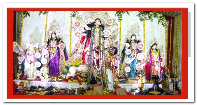 Shivaji park Durga puja in Mumbai