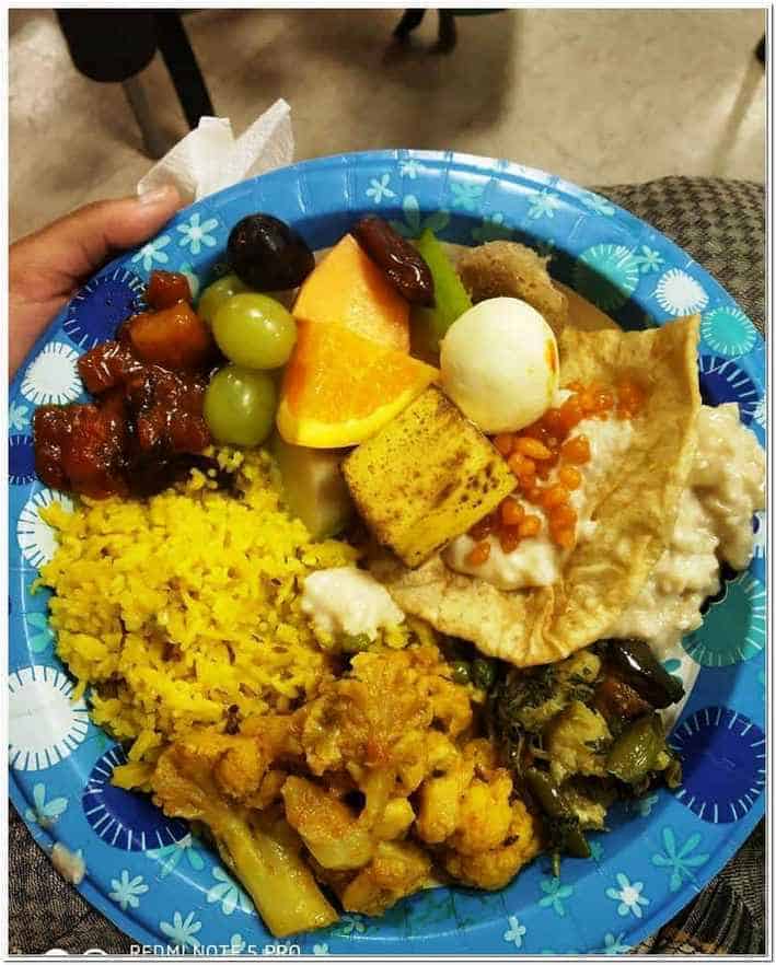Durga puja Nabomi bhog