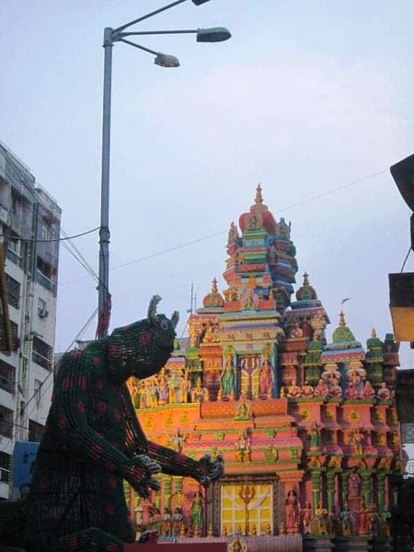 Ekdalia Evergreen Durga Puja Pandal