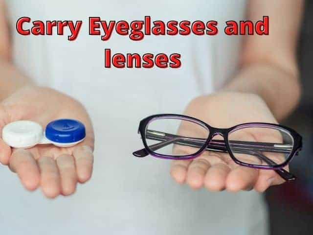 Eyeglasses and lenses