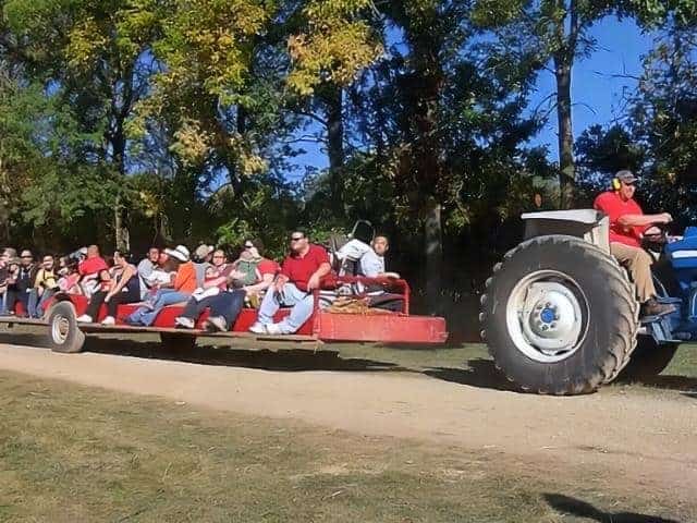 Hayride at Afton Apple Orchard Hastings Minnesota