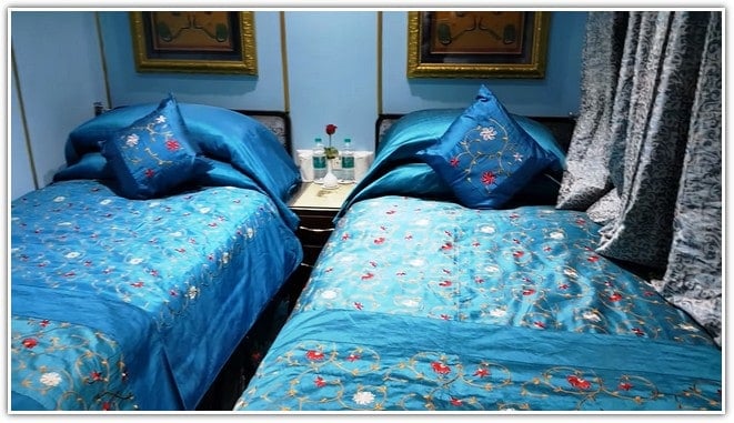 Inside Buddhist Circuit Tourist Train