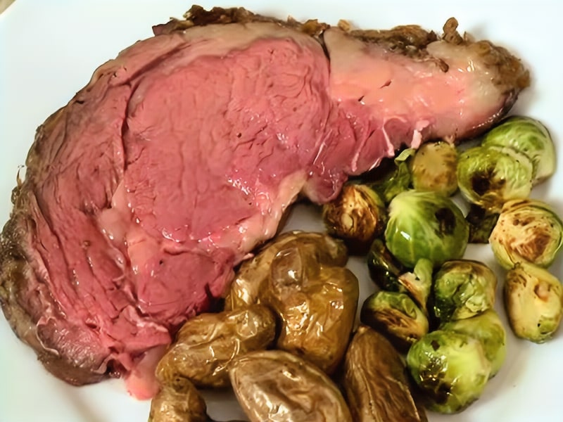 J J Rubys Slow Roasted Prime Rib