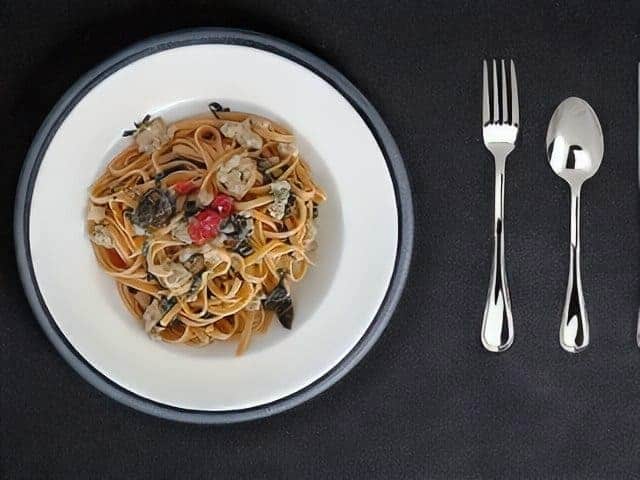 Kale & chilli pasta Manteca Restaurant
