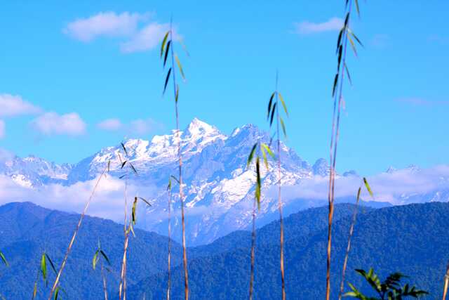 Kanchenjunga mountain from Pelling