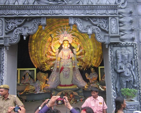 Kumartuli Park Sarbojanin Durgotsab