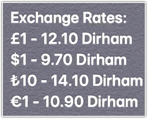 morocco currency value (approx)