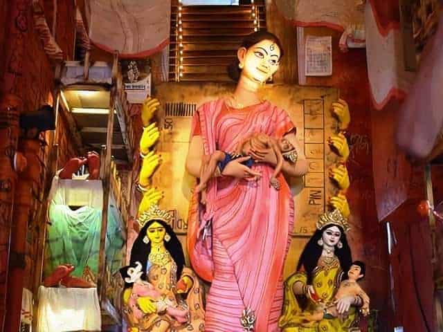 Nalin Sarkar Street Sarbojanin Durgotsab