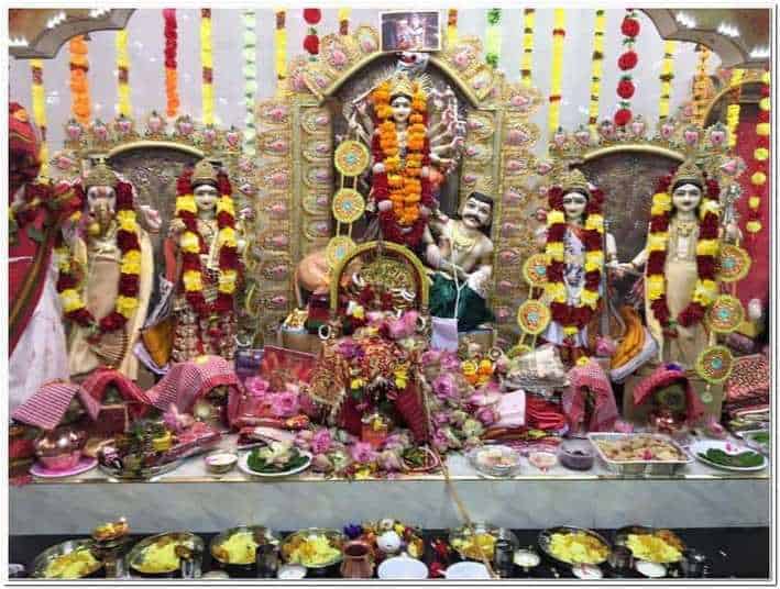 OM Shakti Temple Woodside NY durga puja