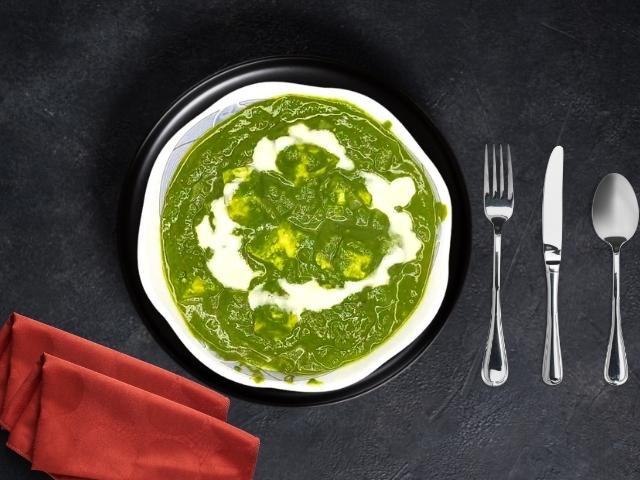 Palak Paneer Raj Palace Indian Cuisine Restaurant
