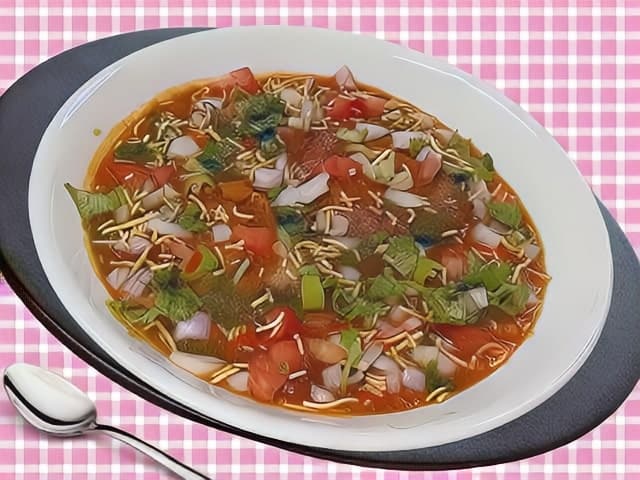 Ragda Patties Chaat New Taj Mahal Restaurant