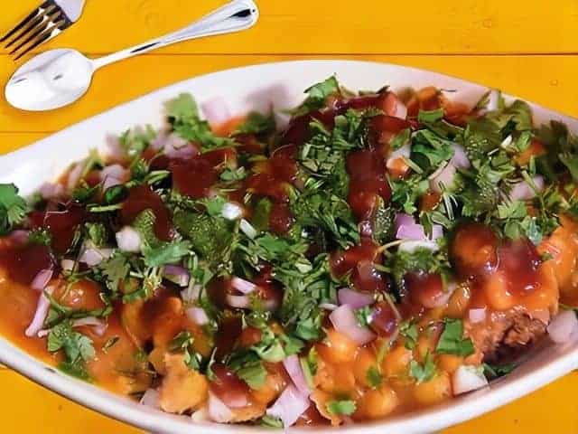 Samosa Chaat Amul India Restaurant
