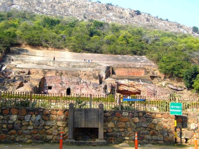 Son Vandar Caves in Rajgir Bihar