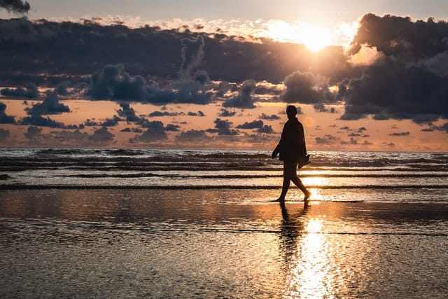 Stroll at the beach