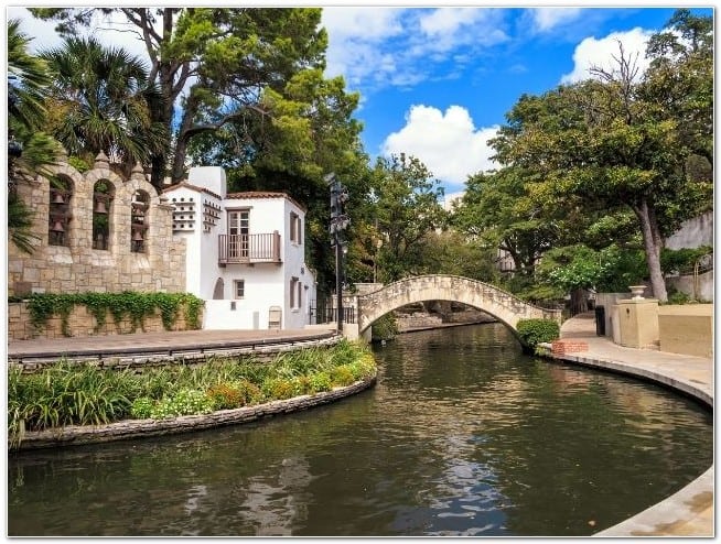 The Riverwalk in san antonio texas