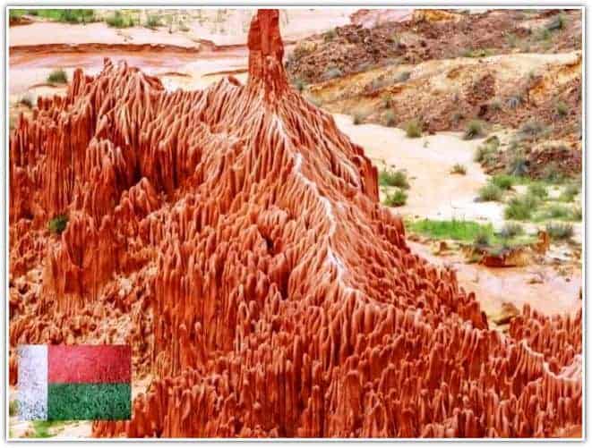 Tsingy Rouge Park Madagascar Africa