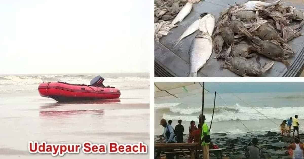 Udaypur sea beach