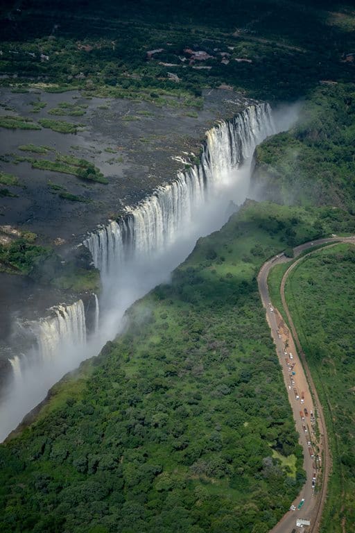 Victoria Falls, Zimbabwe by Helicopter