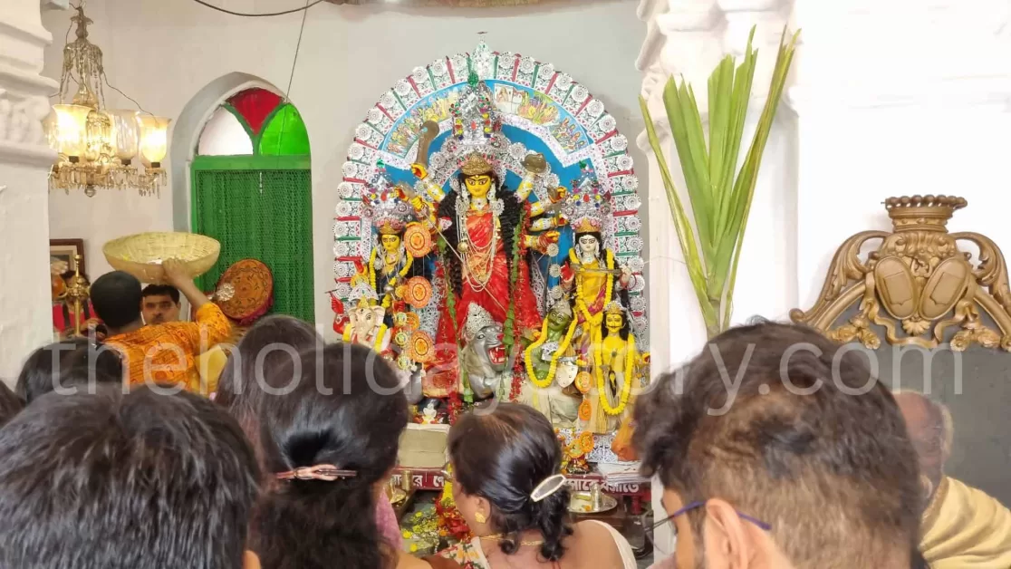 Badan Chandra Roy Family Durga Puja